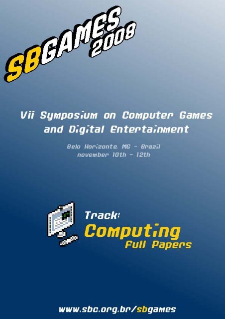 Proceedings SBGames 2008 - ICEI - PUC Minas